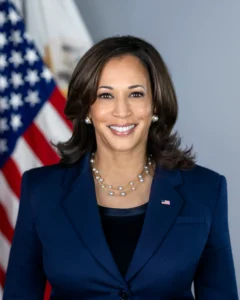 Bild på presidentkandidaten Kamala harris.